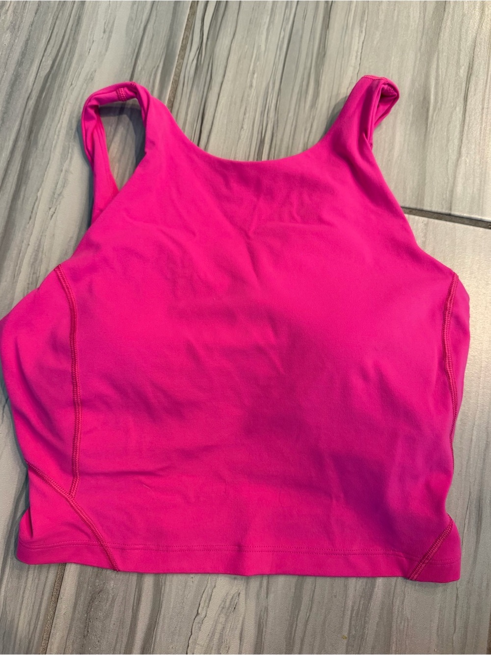 Lululemon Invigorate Training Tank Top Sonic Pink Size 6